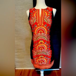 New York & Company Dress Multi Color Design